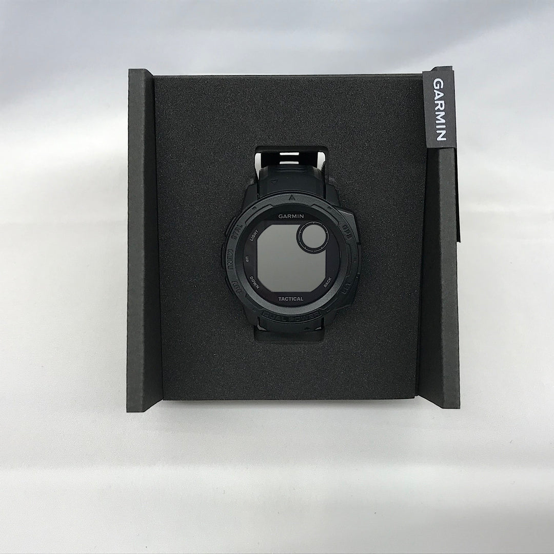 『USED』 
 GARMIN INSTINCT DUAL POWER スマートウォッチ 
腕時計