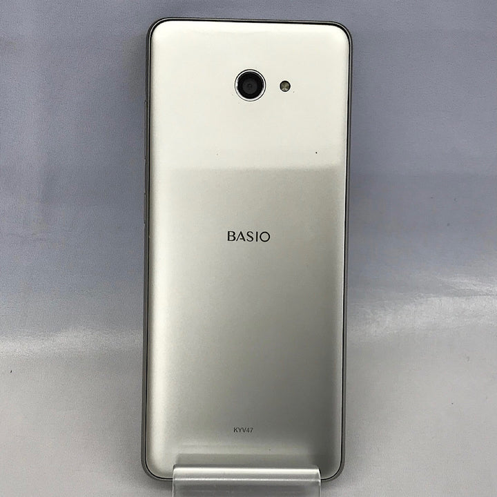 『USED』 
 
 au 京セラ BASIO4 KYV47 SIMロック未解除 本体&ケースセット その他スマホ