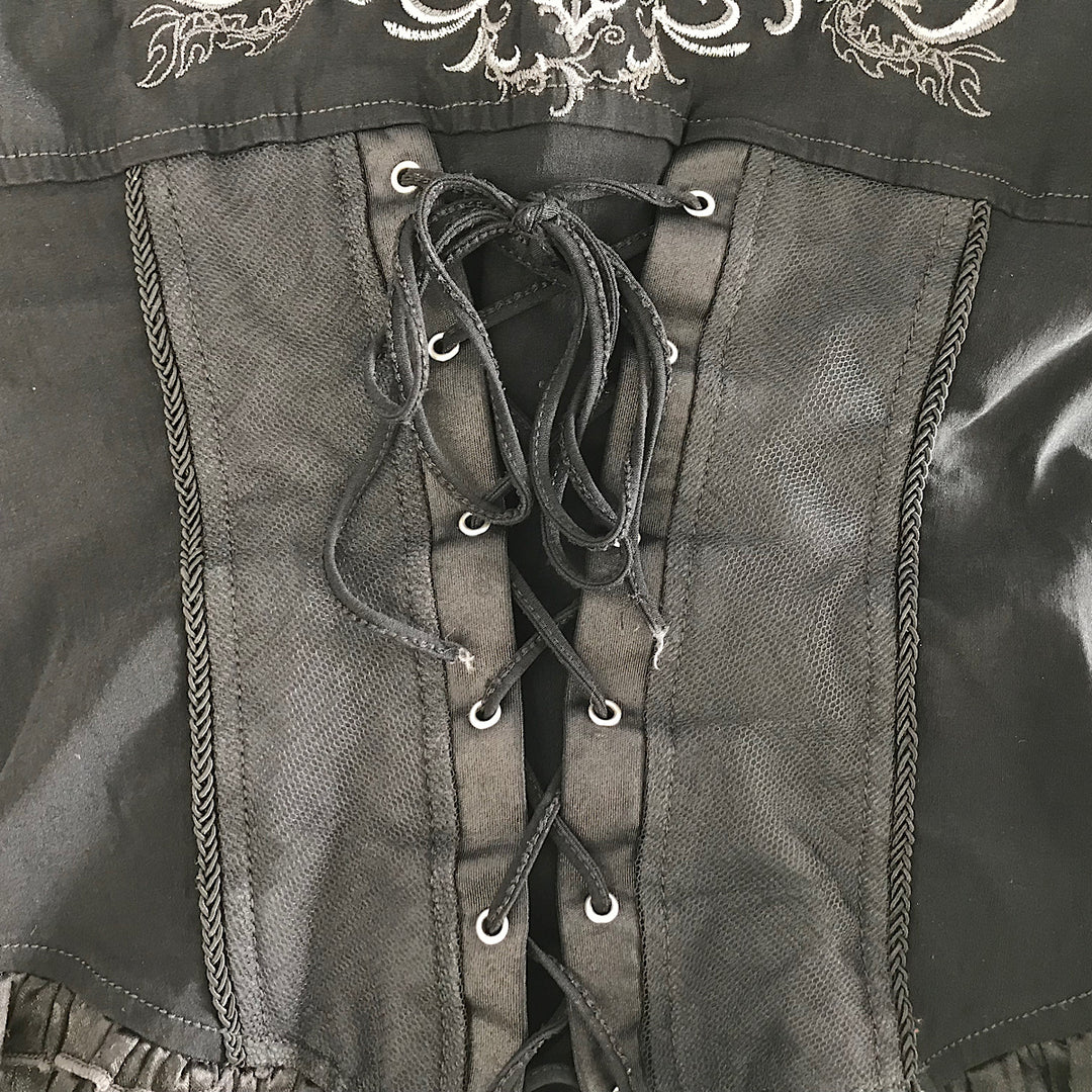 『USED』 
 
 OZZ Croce ビスチェ キャミソール 
 ブラック系