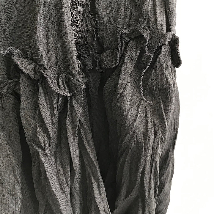 『USED』 
 
 OZZ Croce レーストップス カーディガン 
 ブラック系