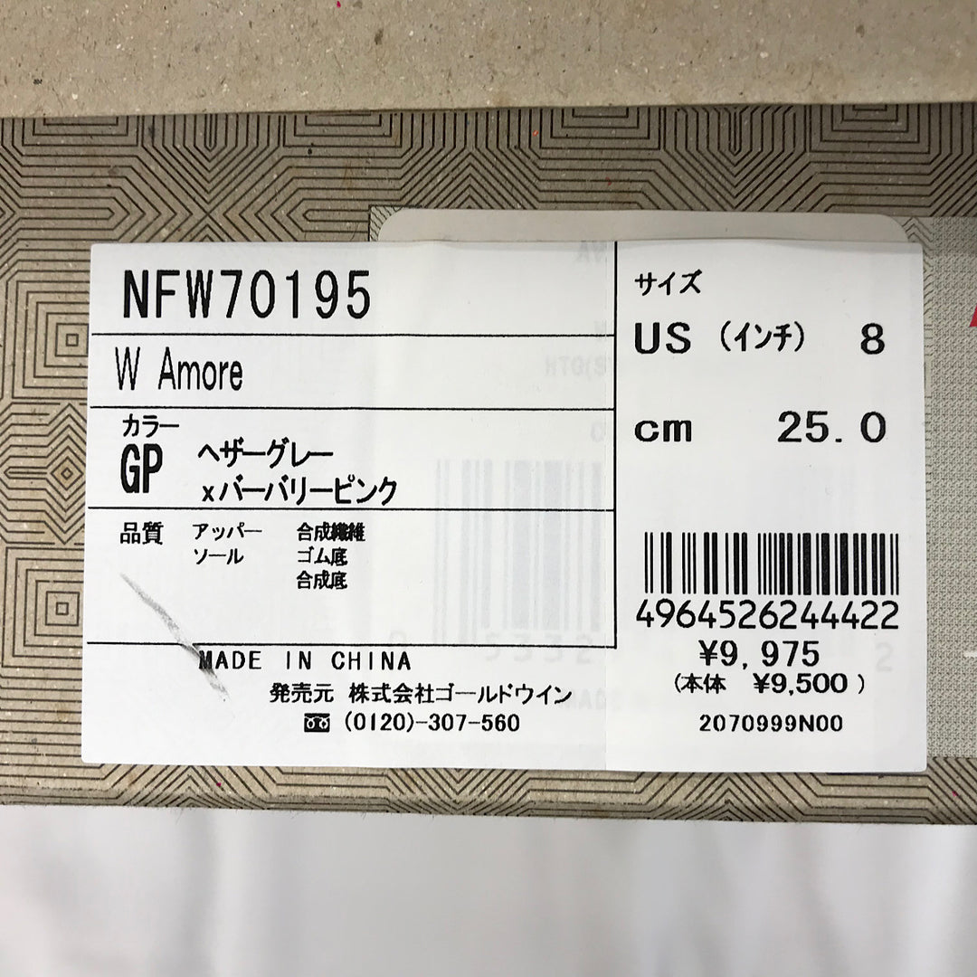 『USED』 
THE NORTH FACE ザ・ノースフェイス 
 THE North Face NFW70195 Wamore 25.0cm ブーツ 
 グレー系