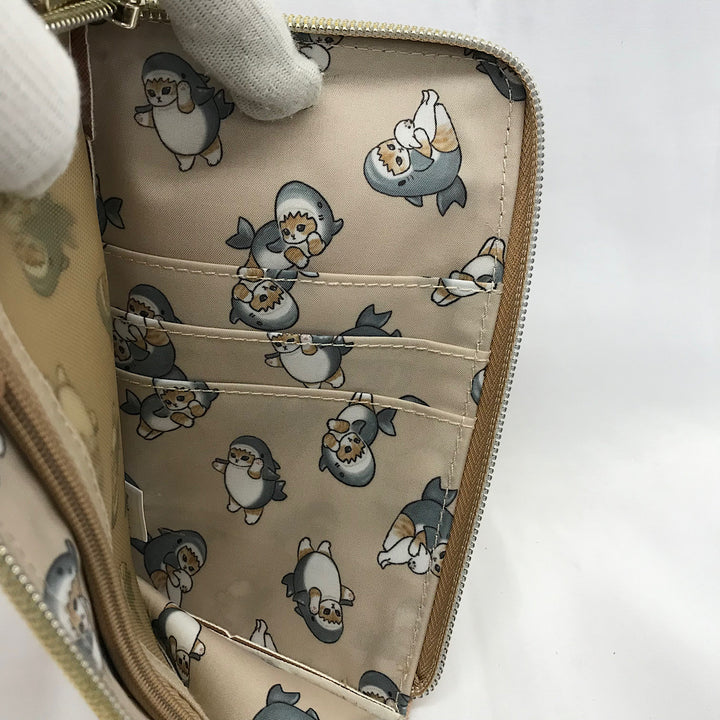 『USED』 
 
 mofu sand モフサンド スマホショルダー さめ その他バッグ 
 ピンク系
