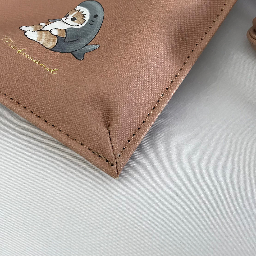 『USED』 
 
 mofu sand モフサンド スマホショルダー さめ その他バッグ 
 ピンク系