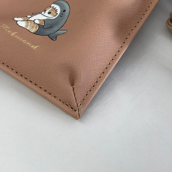 『USED』 
 
 mofu sand モフサンド スマホショルダー さめ その他バッグ 
 ピンク系