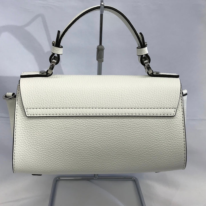 『USED』 
TOMORROWLAND トゥモローランド 
 DES PRES TOMORROWLAND ハンドバッグ ハンドバッグ 
レザー ホワイト系 美品