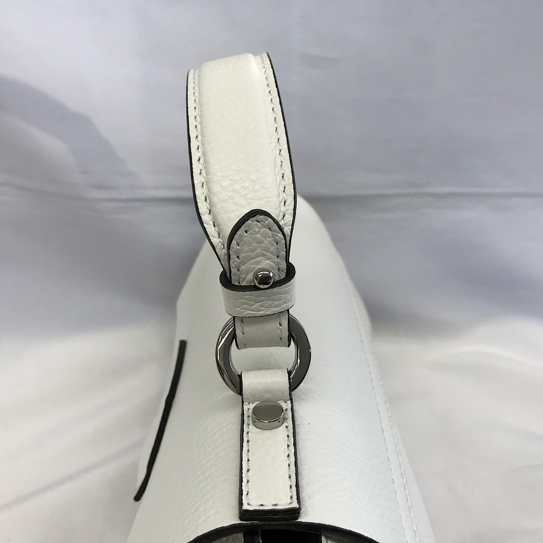 『USED』 
TOMORROWLAND トゥモローランド 
 DES PRES TOMORROWLAND ハンドバッグ ハンドバッグ 
レザー ホワイト系 美品