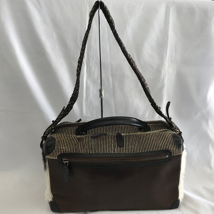 『USED』 
 
 JAMIN PUECH ジャマンピュエッシュ バッグ ショルダーバッグ 
ハラコ/牛革  ブラウン系