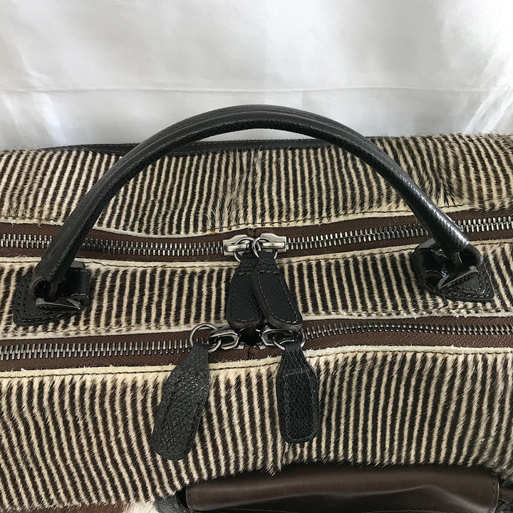 『USED』 
 
 JAMIN PUECH ジャマンピュエッシュ バッグ ショルダーバッグ 
ハラコ/牛革  ブラウン系