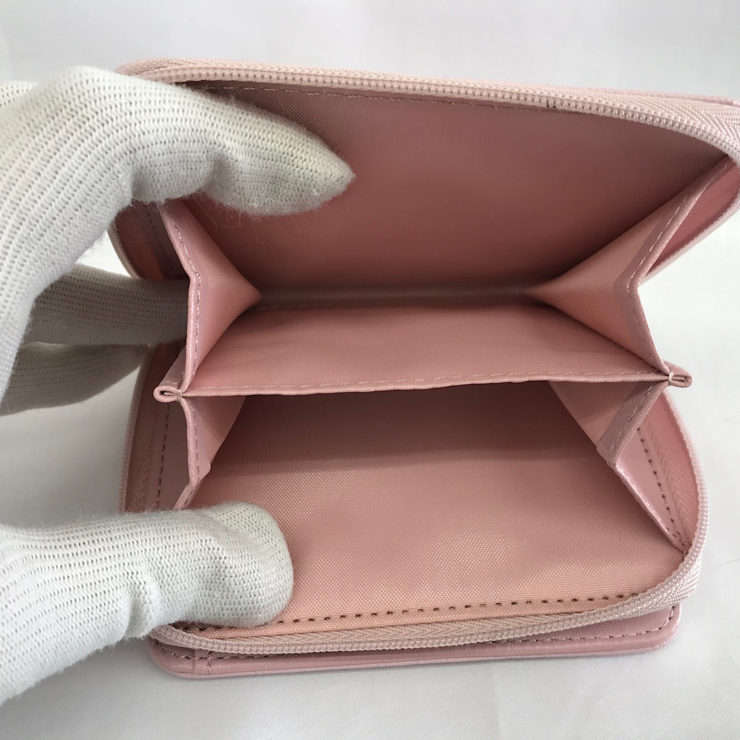 『USED』 
 
 mofu sand モフサンド 財布 二つ折り財布 
 ピンク系