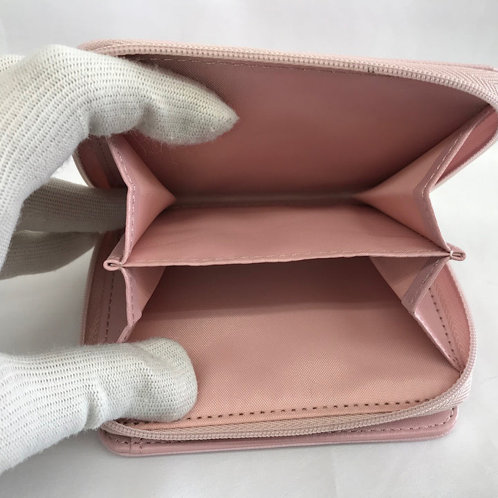 『USED』 
 
 mofu sand モフサンド 財布 二つ折り財布 
 ピンク系