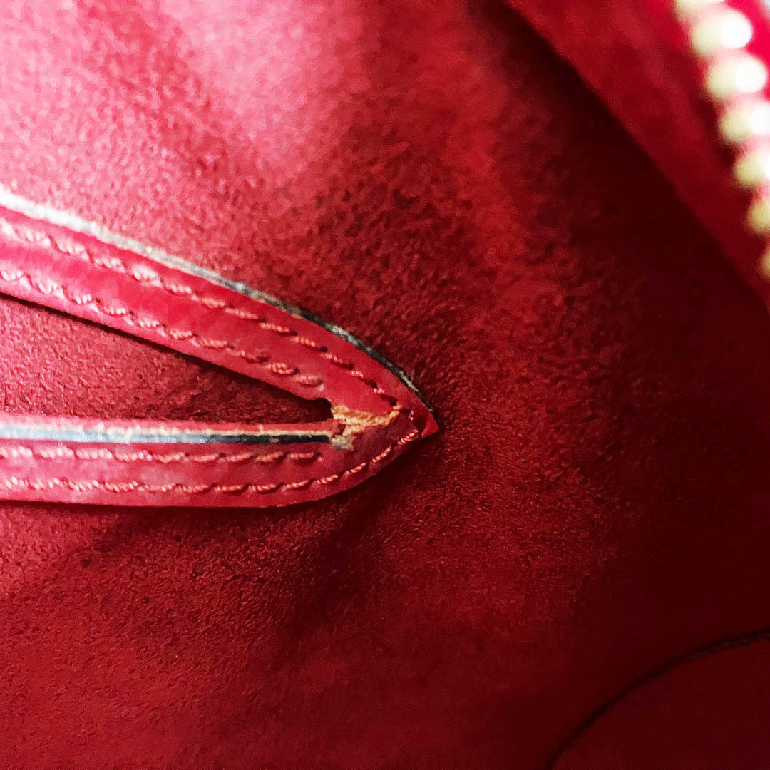 LOUIS VUITTON ルイ・ヴィトン 
 スフロ M52227 ショルダーバッグ 
PVC レッド