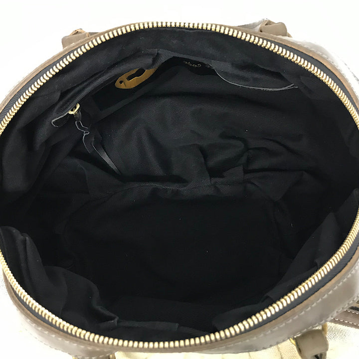 『USED』 
 
 デレコーゼ delle cose バッグ ハンドバッグ 
キャンバス/レザー  画像でご確認ください。