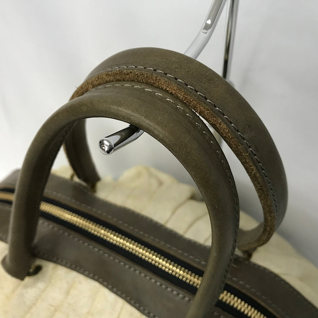 『USED』 
 
 デレコーゼ delle cose バッグ ハンドバッグ 
キャンバス/レザー  画像でご確認ください。