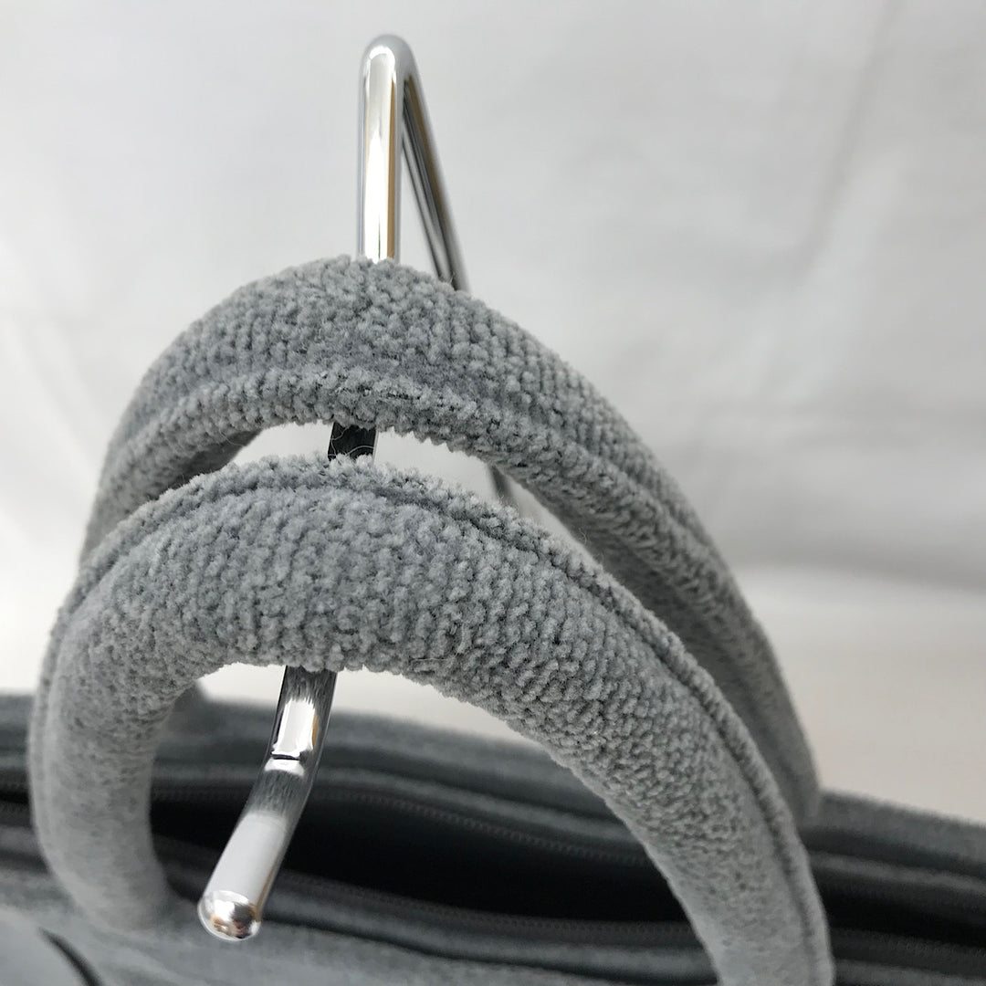 『USED』 
FEILER フェイラー 
 FEILER バッグ ハンドバッグ 
 グレー系