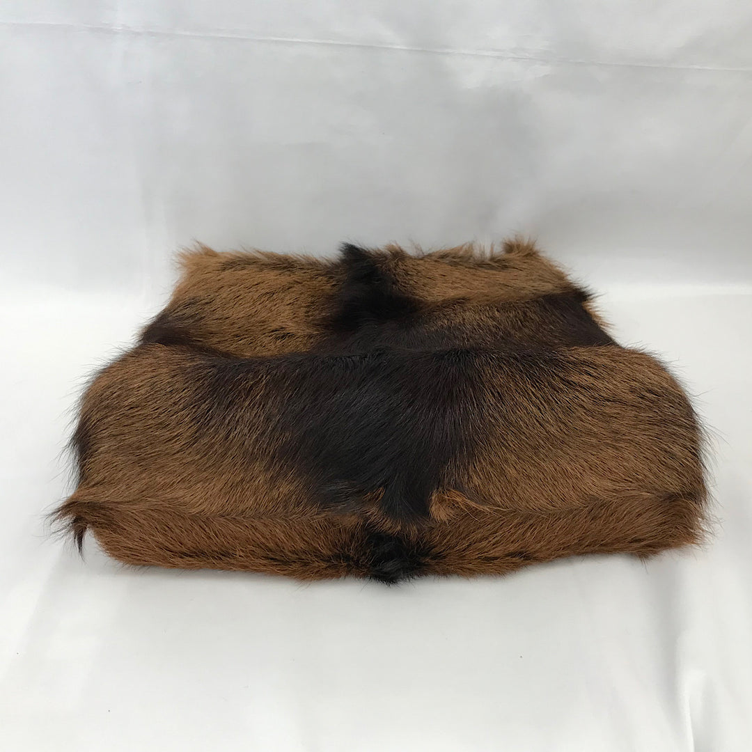 『USED』 
 
 PLINIO VISONA プリニオヴィソナ リアルファーバッグ トートバッグ 
 ブラウン系