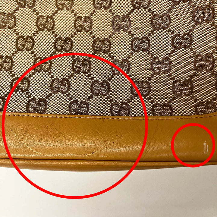 GUCCI グッチ 
 001 4095 ショルダーバッグ 
GGキャンバス ベージュ
