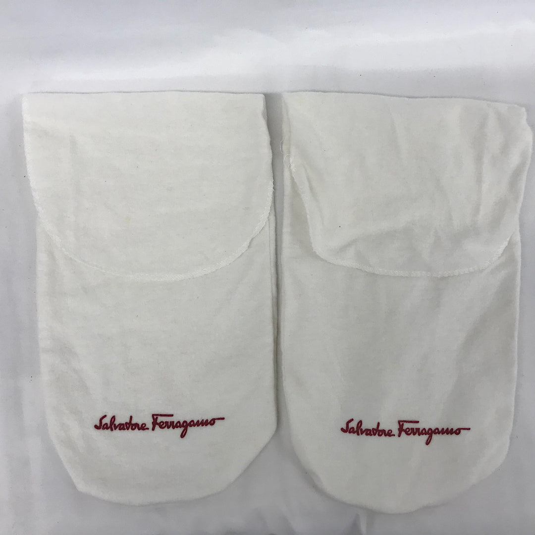 『USED』 
Salvatore Ferragamo フェラガモ 
 25.0cm DBH84531 パンプス 
エナメル ベージュ系