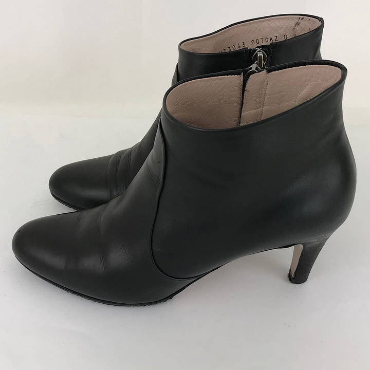 『USED』 
Salvatore Ferragamo フェラガモ 
 25.5cm 0070KZ ブーツ 
レザー ブラック系