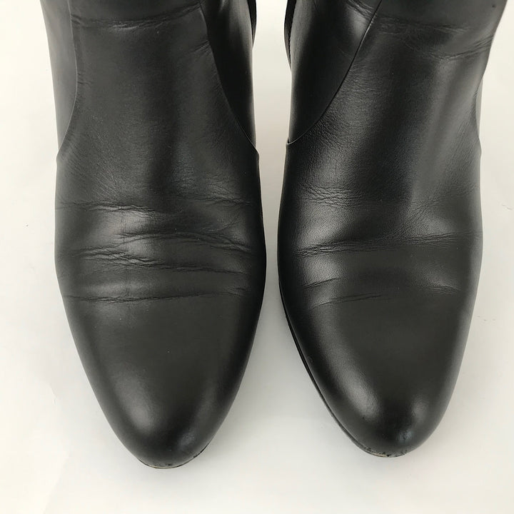『USED』 
Salvatore Ferragamo フェラガモ 
 25.5cm 0070KZ ブーツ 
レザー ブラック系