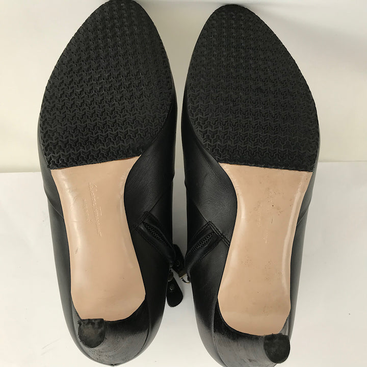『USED』 
Salvatore Ferragamo フェラガモ 
 25.5cm 0070KZ ブーツ 
レザー ブラック系