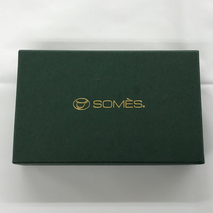 『USED』 
SOMES SADDLE ソメスサドル 
 BJ-03 キーホルダー 
牛革 グリーン系