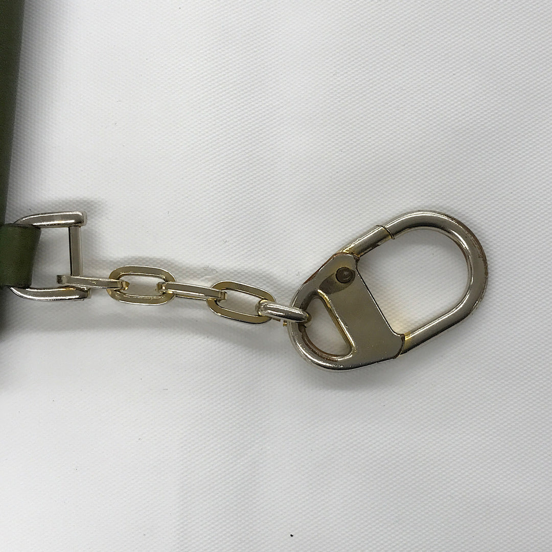 『USED』 
SOMES SADDLE ソメスサドル 
 BJ-03 キーホルダー 
牛革 グリーン系