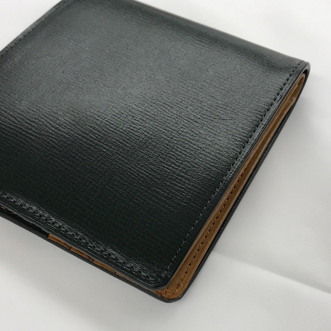 『USED』 
SOMES SADDLE ソメスサドル 
 札入れ 二つ折り財布 
レザー グリーン系