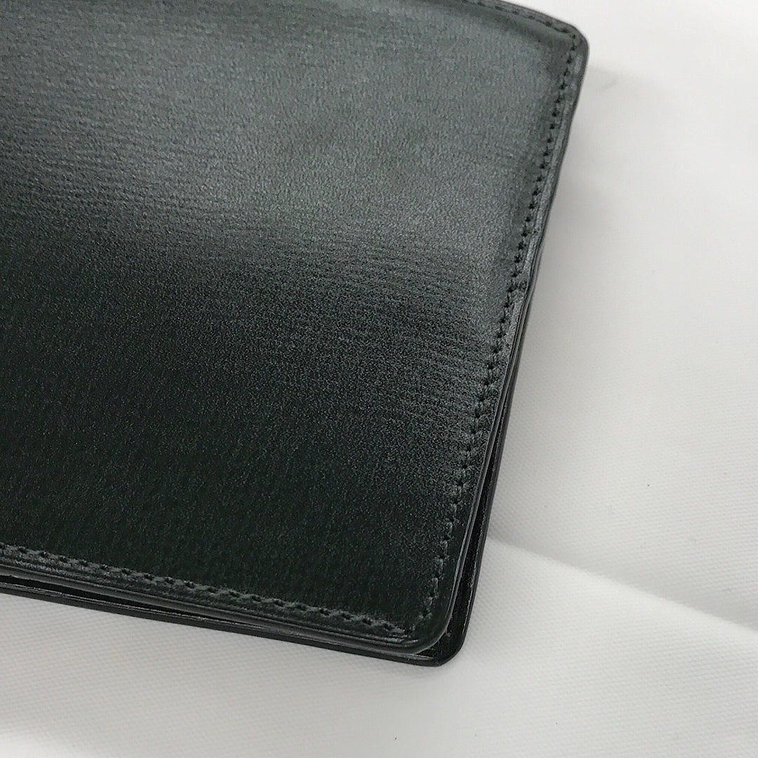 『USED』 
SOMES SADDLE ソメスサドル 
 札入れ 二つ折り財布 
レザー グリーン系