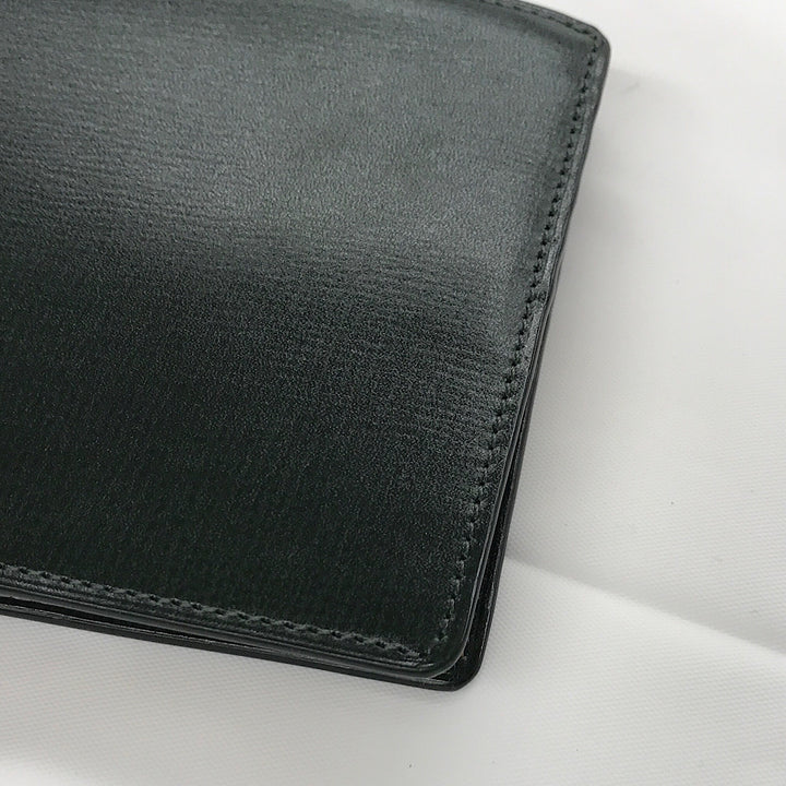 『USED』 
SOMES SADDLE ソメスサドル 
 札入れ 二つ折り財布 
レザー グリーン系