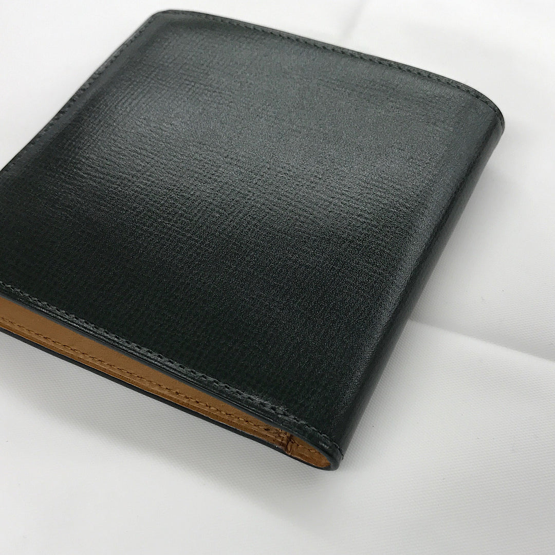 『USED』 
SOMES SADDLE ソメスサドル 
 札入れ 二つ折り財布 
レザー グリーン系