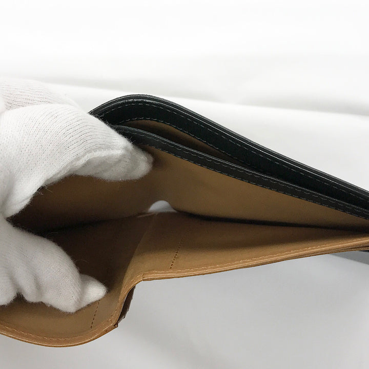 『USED』 
SOMES SADDLE ソメスサドル 
 札入れ 二つ折り財布 
レザー グリーン系