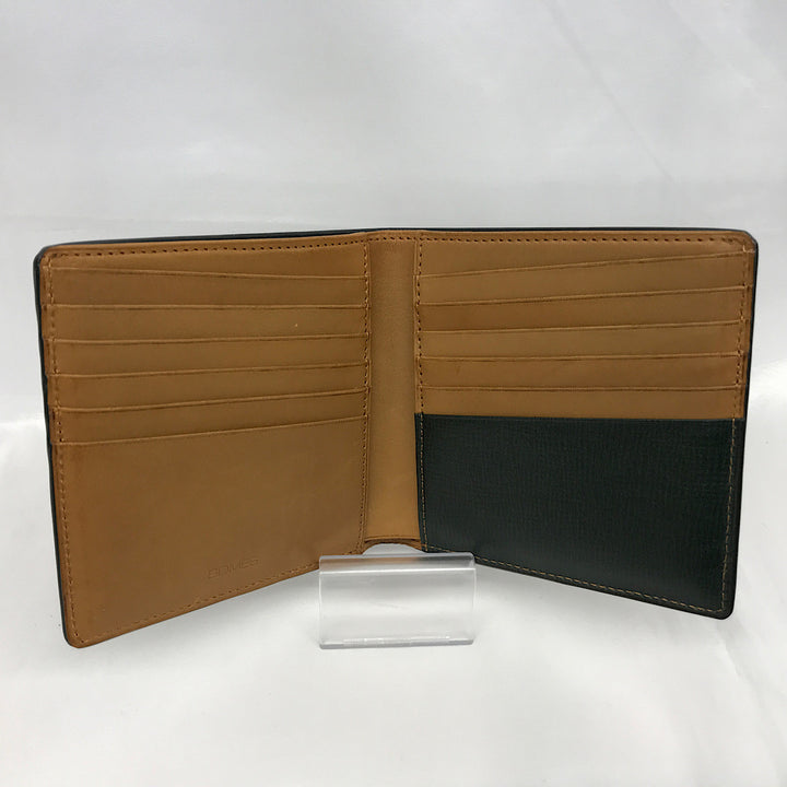 『USED』 
SOMES SADDLE ソメスサドル 
 札入れ 二つ折り財布 
レザー グリーン系