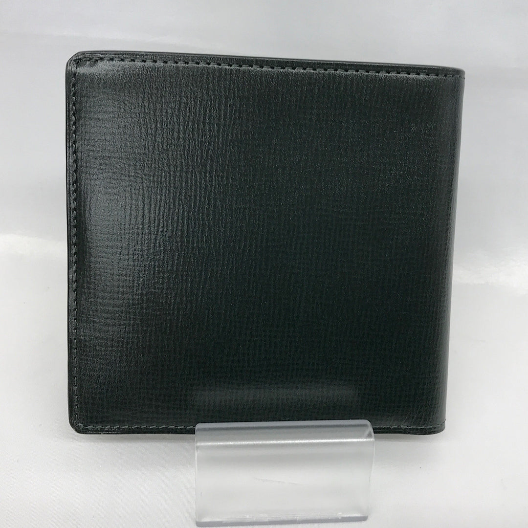 『USED』 
SOMES SADDLE ソメスサドル 
 札入れ 二つ折り財布 
レザー グリーン系