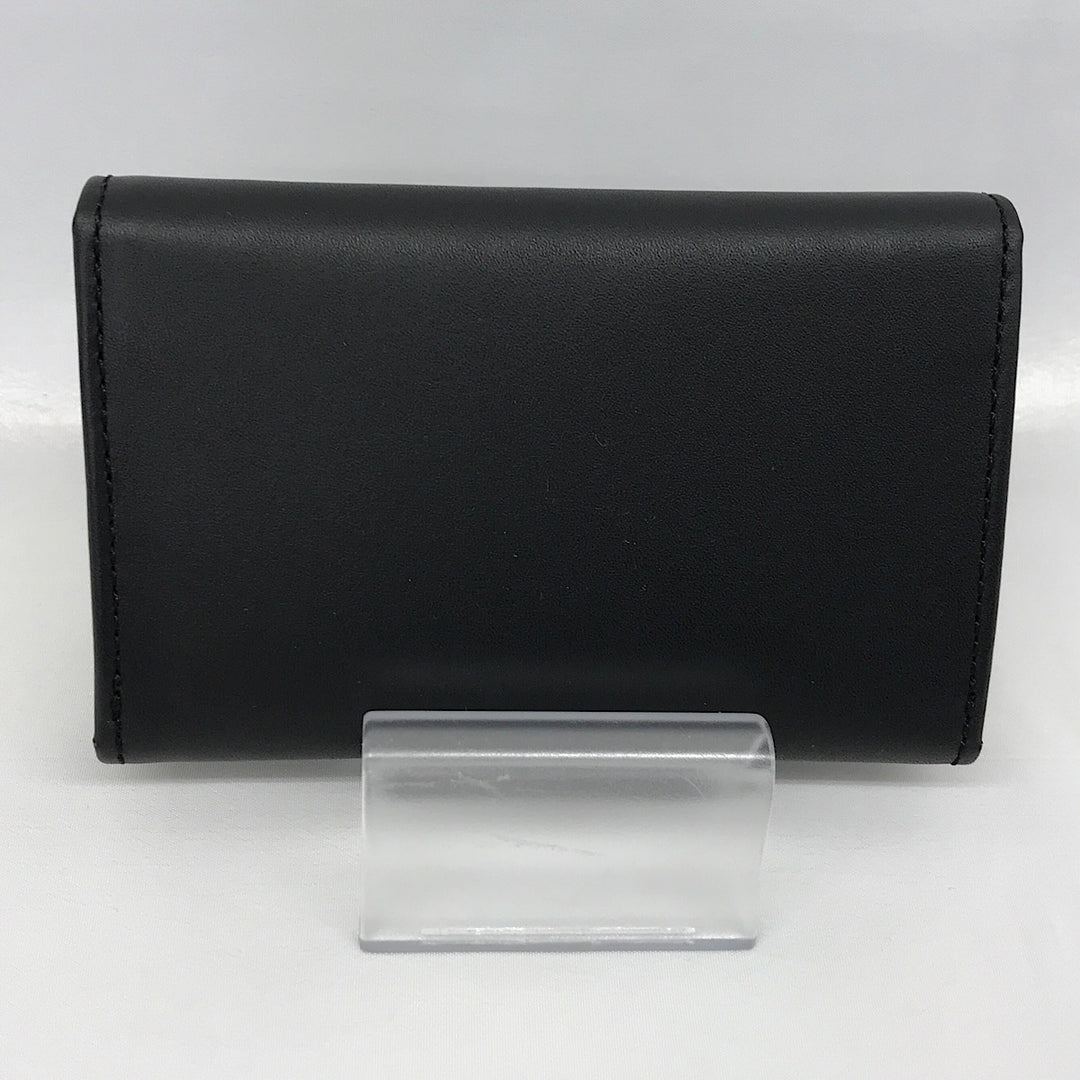 『未使用品』 
LANVIN ランバン 
 LANVIN　名刺入れ JLMW7EM1-10 名刺入れ 
牛革 ブラック