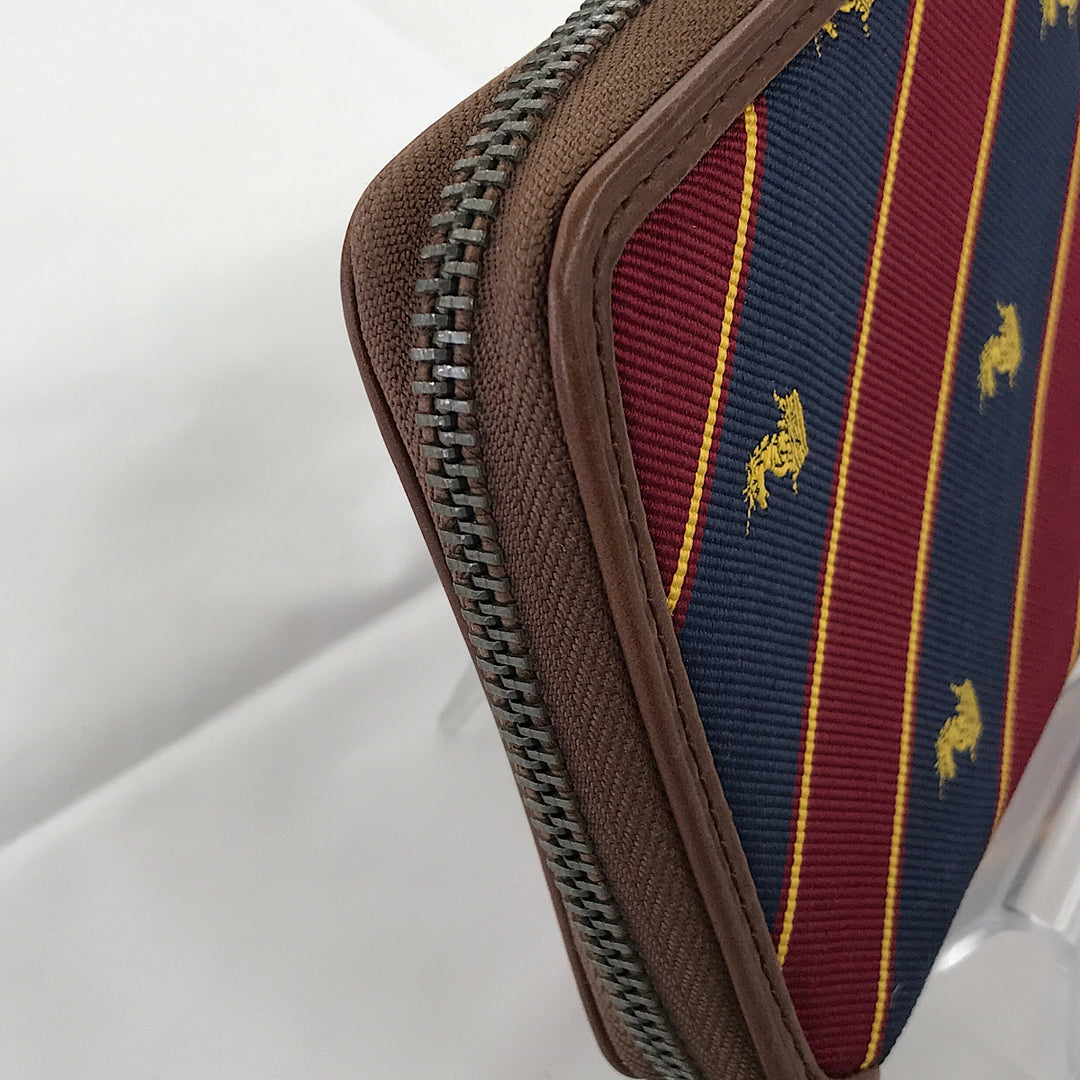『美品』 
RALPH LAUREN RUGBY ラルフローレンラグビー 
 ラウンドファスナー 二つ折り財布 
 画像でご確認ください。