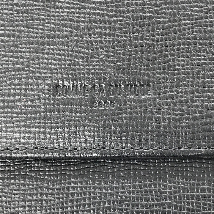 『USED』 
COMME CA DU MODE コムサ・デ・モード 
 財布 長財布 
牛革 ブラック