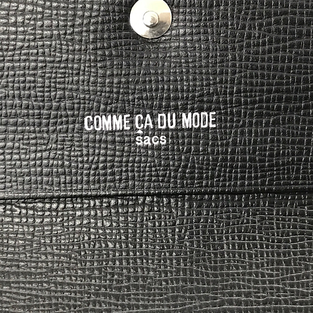 『USED』 
COMME CA DU MODE コムサ・デ・モード 
 財布 長財布 
牛革 ブラック