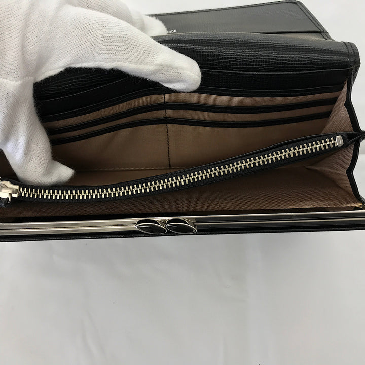 『USED』 
COMME CA DU MODE コムサ・デ・モード 
 財布 長財布 
牛革 ブラック