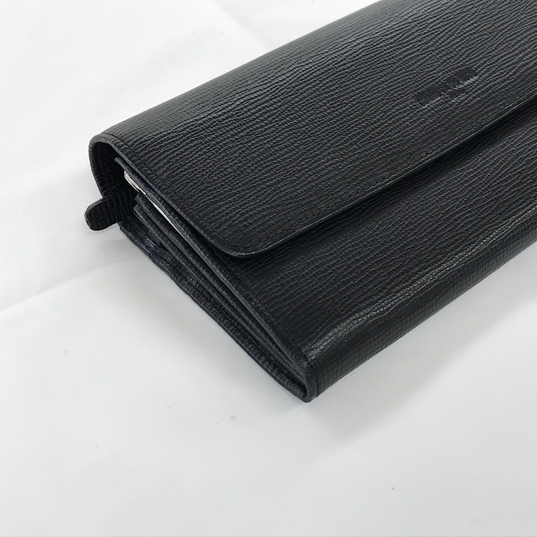 『USED』 
COMME CA DU MODE コムサ・デ・モード 
 財布 長財布 
牛革 ブラック