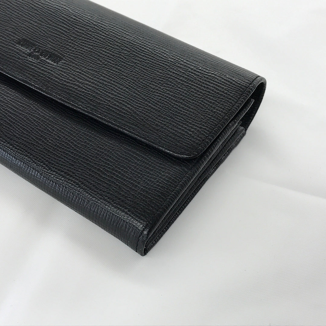 『USED』 
COMME CA DU MODE コムサ・デ・モード 
 財布 長財布 
牛革 ブラック