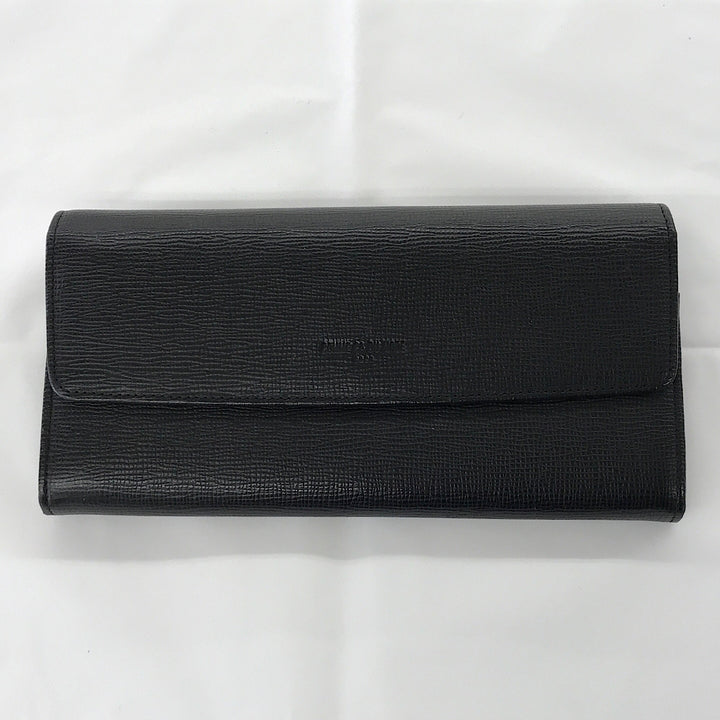 『USED』 
COMME CA DU MODE コムサ・デ・モード 
 財布 長財布 
牛革 ブラック