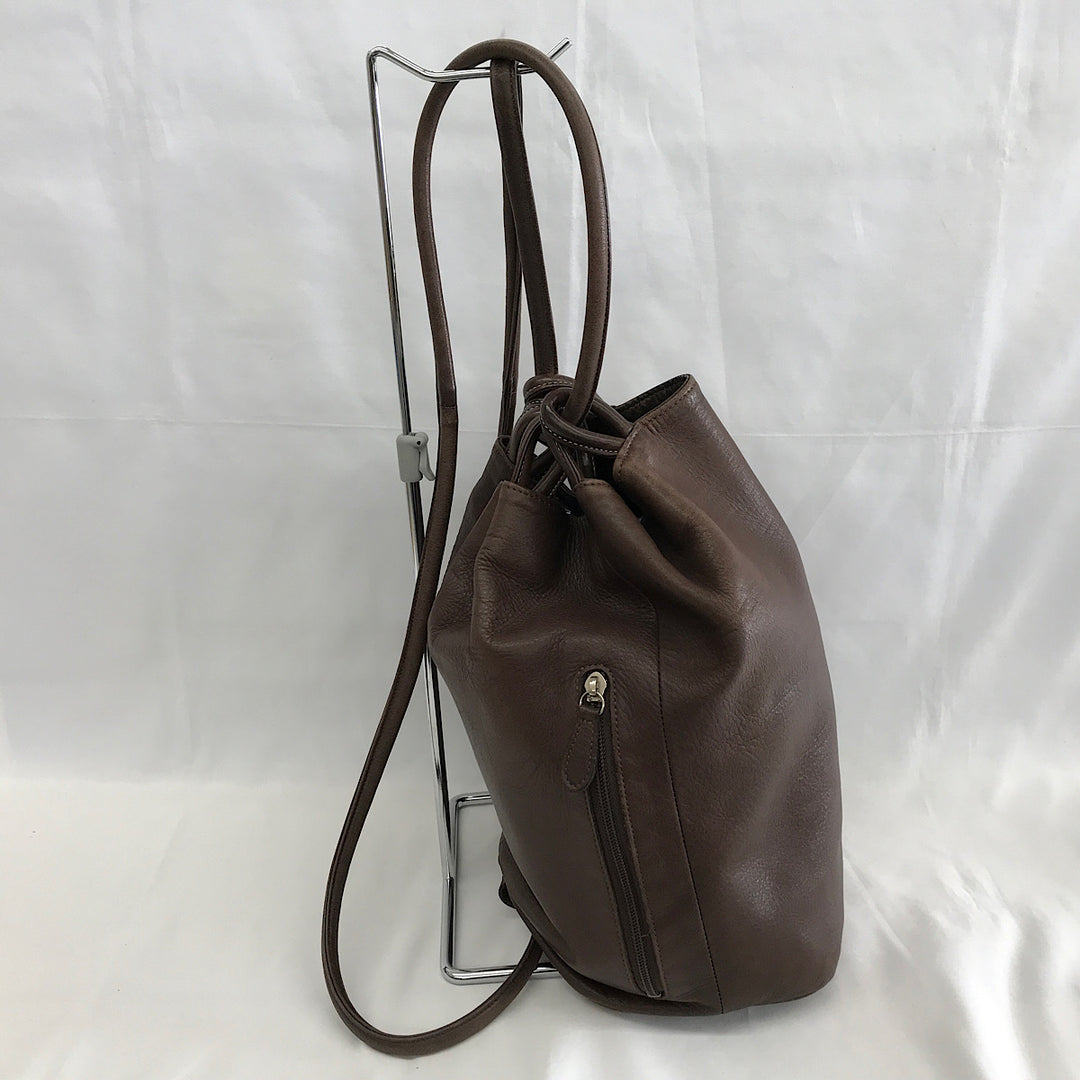 『USED』 
Dakota ダコタ 
 バッグ リュック・デイパック 
本革 ダークブラウン系