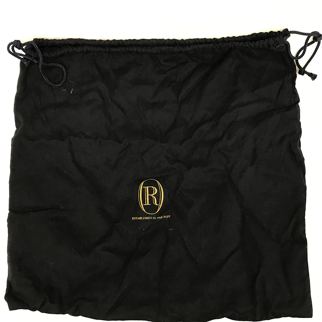 『USED』 
ROPE' ロペ 
 バッグ ハンドバッグ 
レザー ブラック