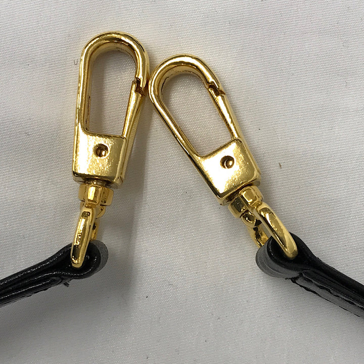 『USED』 
ROPE' ロペ 
 バッグ ハンドバッグ 
レザー ブラック