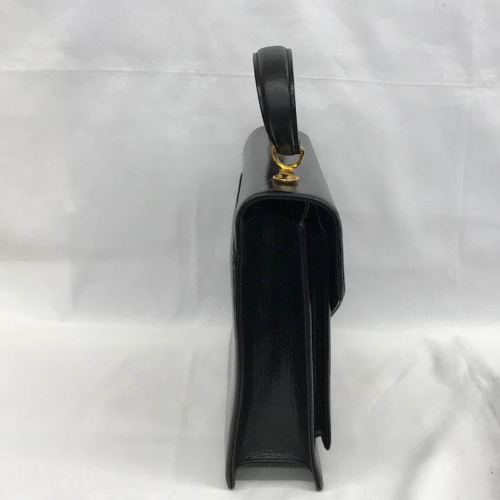 『USED』 
ROPE' ロペ 
 バッグ ハンドバッグ 
レザー ブラック