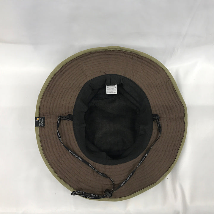 『USED』 
 
 GO Slow caravan ゴースローキャラバン LCクレイジーキャンパーHAT 帽子 ハット 
コットン カーキ系