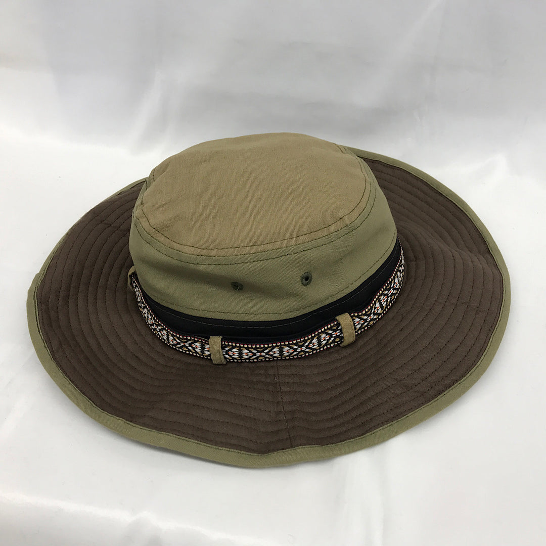 『USED』 
 
 GO Slow caravan ゴースローキャラバン LCクレイジーキャンパーHAT 帽子 ハット 
コットン カーキ系