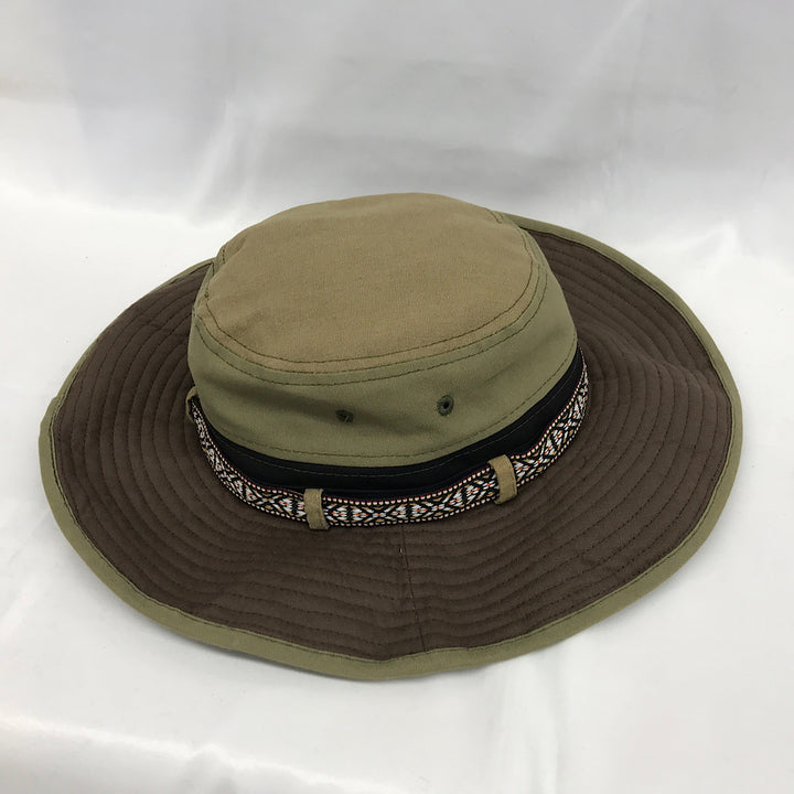 『USED』 
 
 GO Slow caravan ゴースローキャラバン LCクレイジーキャンパーHAT 帽子 ハット 
コットン カーキ系