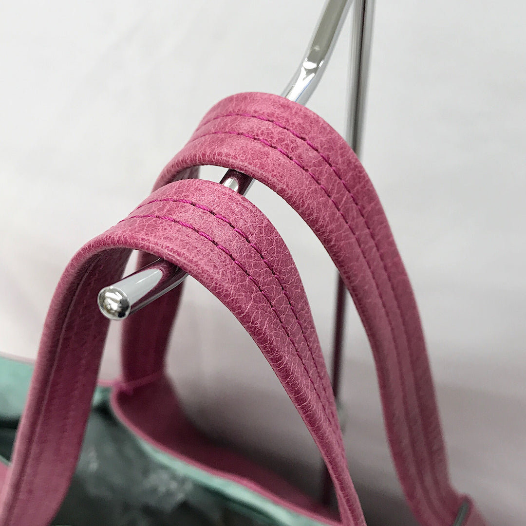 『USED』 
 
 KARINE DUPON カリーヌデュポン トートバッグ 
レザー ピンク系
