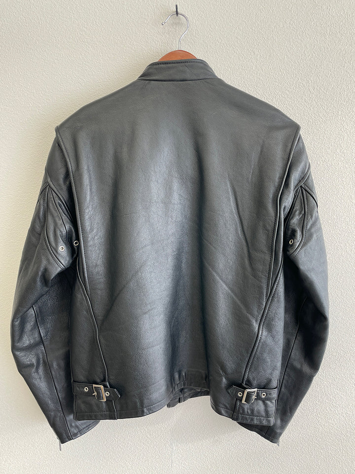 『USED』 
 
 美濃屋 ラッキーストライク シングルライダースJK 牛革 Lサイズ ライダースジャケット